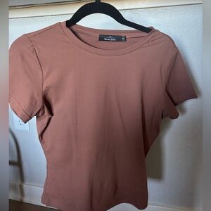 Women's Fitted Brown Top